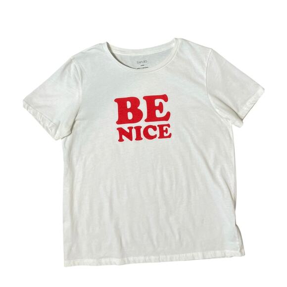 ban.do “Be Nice” Classic Tee Size Large - Picture 2 of 5